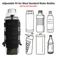 thumbnail image 2 of BASSDASH MOLLE Water Bottle Holder Pouch with Shoulder Strap Modular Bag for Fishing Hunting Hiking Travel Outdoor Activities, 2 of 7