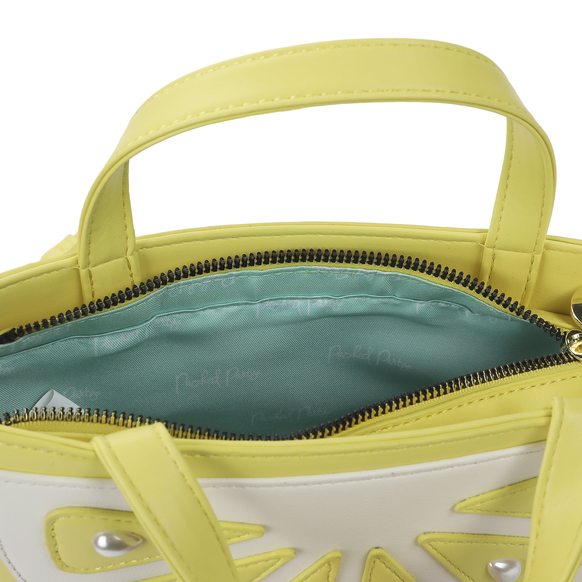 Packed Party Women's Lemon Slice Shaped Crossbody Bag, Yellow