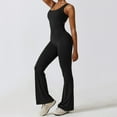 thumbnail image 6 of HXWCHs Junior's Stirrup Yoga Pants Soft Elastic Waist Gym Active Pants Black L, 6 of 6