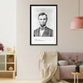 thumbnail image 3 of Historic Framed Print, [Abraham Lincoln, head-and-shoulders portrait, facing front], 17-7/8" x 21-7/8", 3 of 9