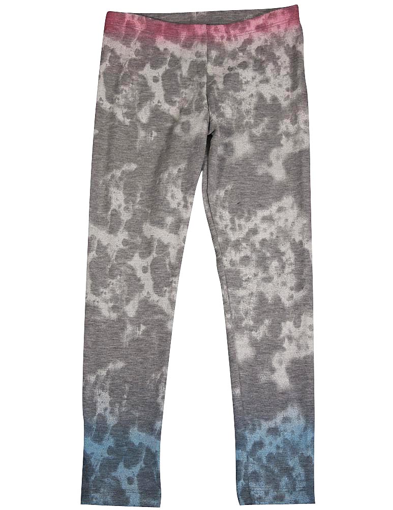 Flowers by Zoe Little Girls Legging 356883T (grey tie dye)