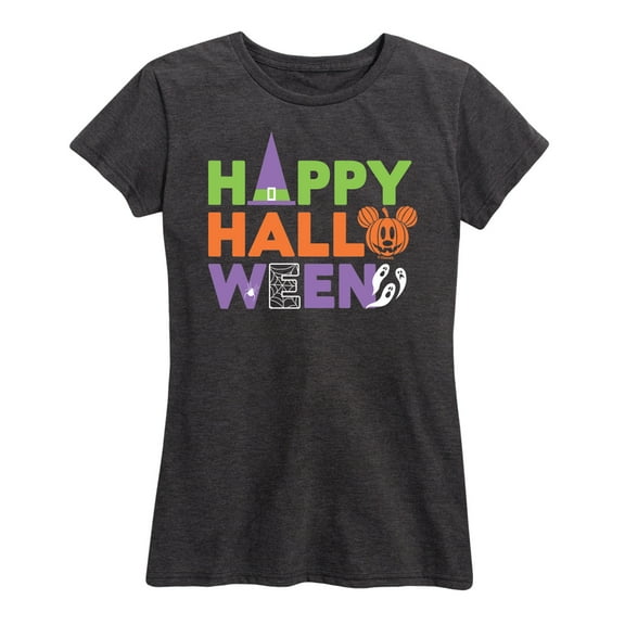 Mickey & Friends - Happy Halloween - Women's Short Sleeve Graphic T-Shirt