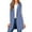 Blue, variant on Vest for Women Fall Fashion Women's Hooded In Mid-Length Cut with Front Button Closure Birthday Gift for Women for Outdoor Activities and Hiking Green M