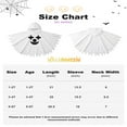 thumbnail image 2 of Usaibhir Unisex Toddler Kids Baby Girl Boy Halloween Ghost Costume Hooded Poncho Cape Cloak Hat Fancy Party Blanket Cosplay Clothes 1-6 Years, 2 of 8