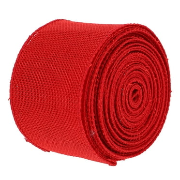 Ribbon 10 Yards Banquet Ribbon Craft Ribbons Band Packaging Ribbon Bowknot Making Ribbon for Wedding Diy Craft- Red