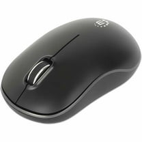 Manhattan MW3075 Wireless Optical USB Mouse - Full-size Mouse - Optical - Wireless - 32.81 ft - Radio Frequency - 2.40 GHz - Black - USB Type A - 1200 dpi - Scroll Wheel - 3 Button(s) - Symmetrical...