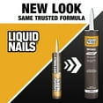 thumbnail image 4 of Liquid Nails Drywall 28 oz. Off-White Interior Low VOC Drywall Adhesive, 4 of 6
