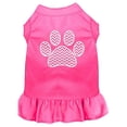 thumbnail image 1 of Chevron Patte Robe d'Impression d'Écran Rose Vif XXXL (20), 1 of 1