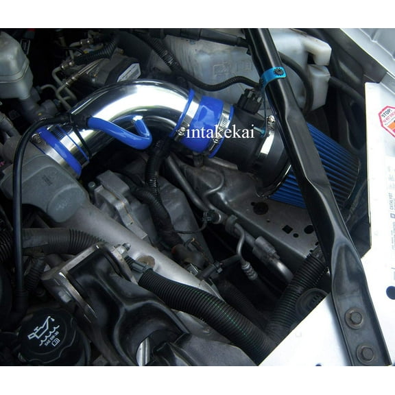 2005 2006 2007 2008 PONTIAC GRAND PRIX GXP 5.3 5.3L V8 GAS OHV ENGINE AIR INTAKE KIT SYSTEMS (BLUE)