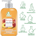 thumbnail image 2 of Jabón Líquido Antibacterial VivoNatural para Manos y Cuerpo 480 ml aroma Durazno con extracto de Aloe Vera, 2 of 3