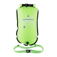 thumbnail image 3 of Bolsa de almacenamiento con doble bolsa de aire para boya de natación, flotador para pesca, kayak y entrenamiento de natación. Verde, 3 of 8