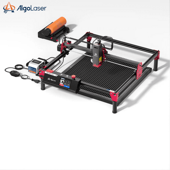 AlgoLa/ser DIY KIT 10W La/ser Engraver with All Accessories, 12000mm/min La/ser Engraving & Cutting Machine for Wood and Metal, Paper, Fabric, Acrylic, Support WiFi APP Control