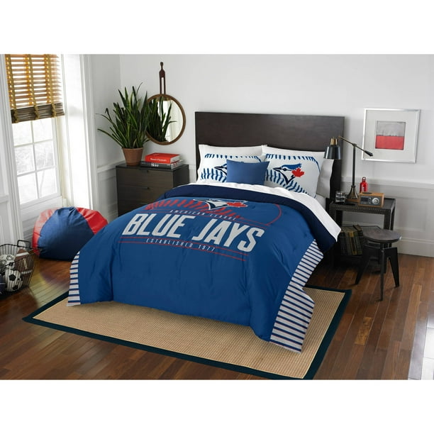 MLB Toronto Blue Jays Full Comforter and Sham Set Full Queen Walmart