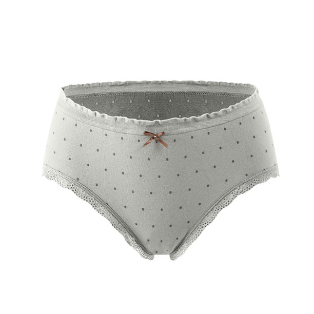 Comfortable Intimate Female Underpants Women Seamless High Elastic Wave Point Panties Cotton