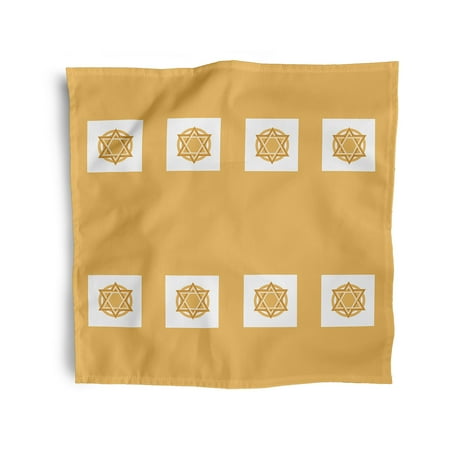 

Simply Daisy 18 x 18 Yellow Star Bright Napkins Set of 4