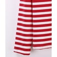 thumbnail image 4 of Leisure  Women Red White Striped Long Sleeve T Shirt Cotton Loose Shirt Female Basic O-Neck Tops Tee Autumn pullovers new, 4 of 4