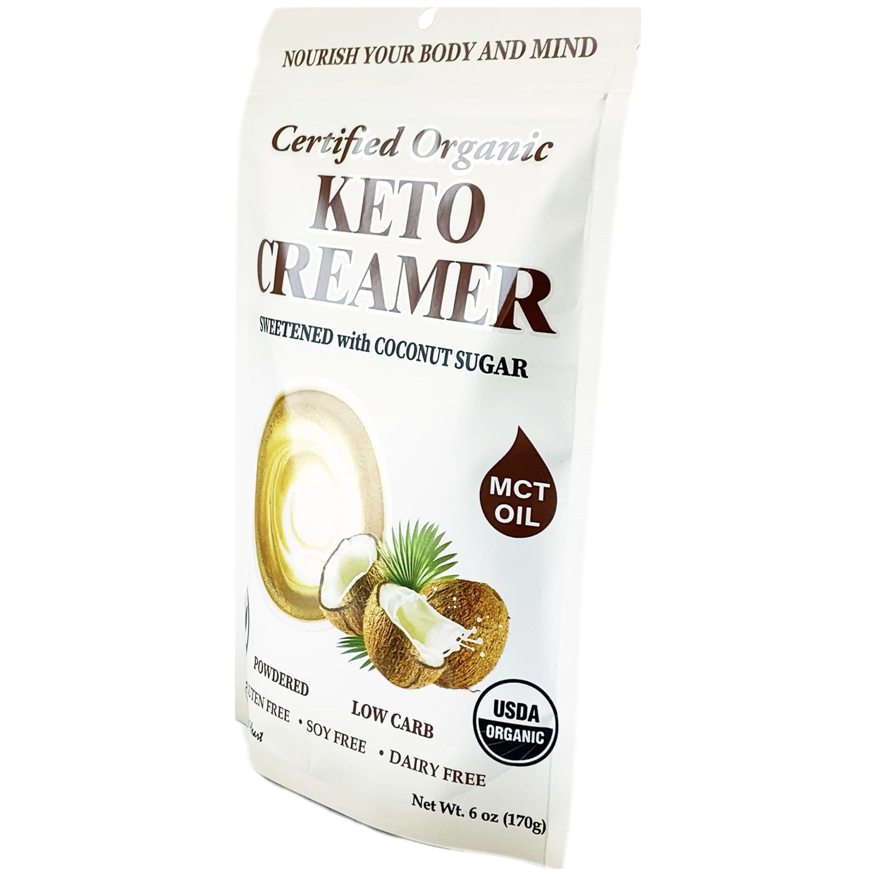 KETO Powdered Coffee Creamer - Shelf Stable Pantry Staple 