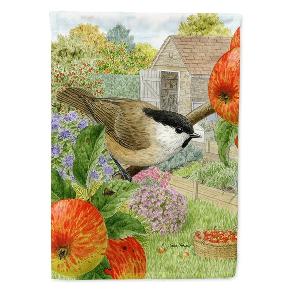 Coal Tits Garden Flag