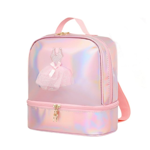 Mochila de baile de ballet Yuyangstore para niñas Rosa