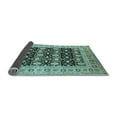 thumbnail image 2 of Ahgly Company Indoor Rectangle Oriental Light Blue Industrial Area Rugs, 2' x 4', 2 of 4