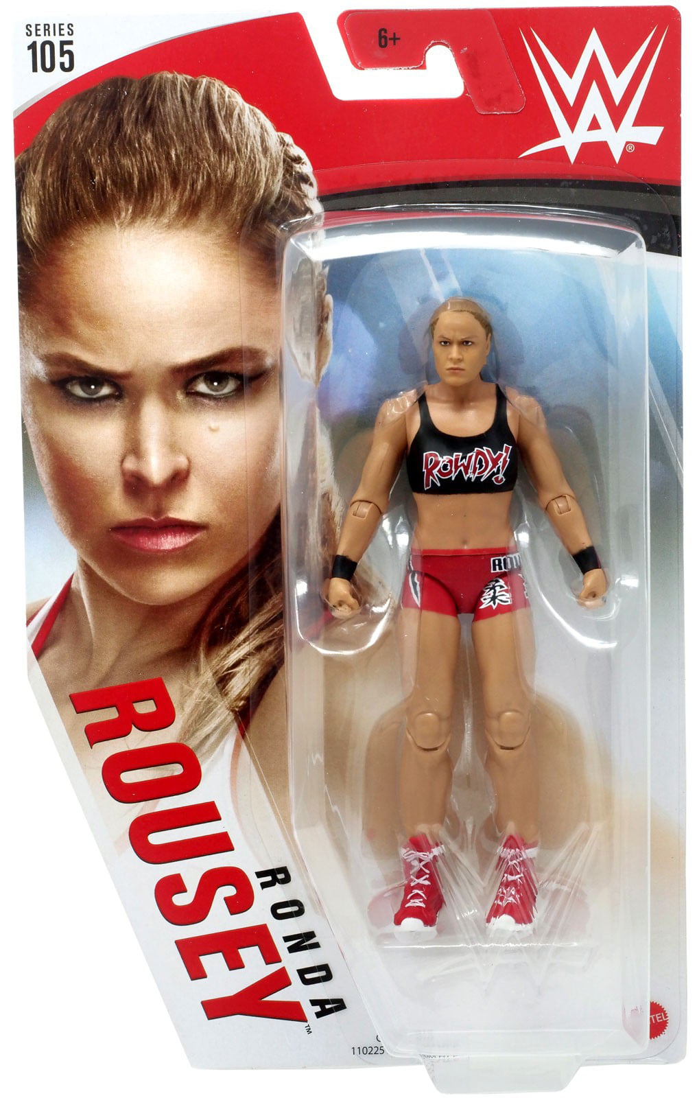 Mattel WWE Basic Series 105 Ronda Rousey Chase Wrestling Action Figure E3 for sale online 