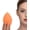 orange, variant on 11CM Make Up Beauty Sponges Blender BIG for & (1x Small 1x Large) -With 2 Sponge Holder- APPLICATION for Foundation/ Tan//Blending/Setting/