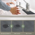 thumbnail image 4 of Protector contra salpicaduras para grifo de fregadero, estera de secado rápido superabsorbente de diatomita, dispositivos para fregadero, estera de secado de platos para fregadero de cocina y baño, 4 of 8
