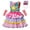 C, variant on Girls Candy Costume Princess Dress Halloween Birthday Cosplay Dress up
