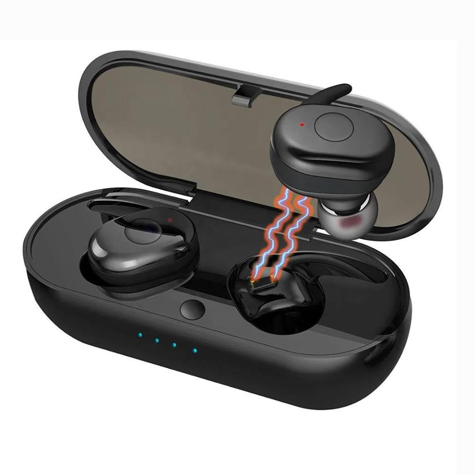 Wireless Earbuds Bluetooth Earpiece Headphone Noise Cancelling