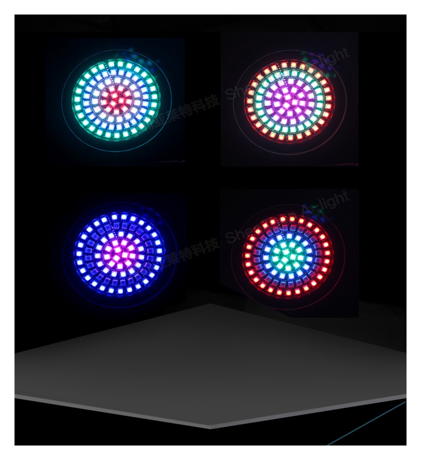 78*0.3W LED RGBW 4 in 1Par Light Stage Effect Strobe Control Suitable for DJ Disco Party Wedding Wash Light Remote Light Stage Lighting ,Easy to Install