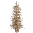 thumbnail image 2 of Vickerman 48" x 27" Mocha Tinsel Tree 70CL Tabletop Tree, 2 of 2