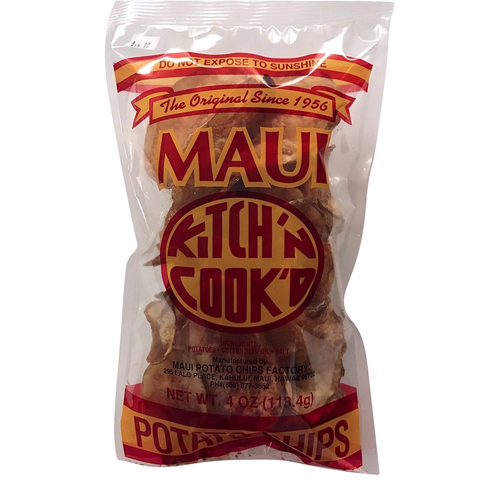 Original Maui Hawaii Kitch'n Cook'd Potato Chips