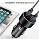 thumbnail image 5 of Cargador para coche con carga rápida Quick Charge 3.0 - Adaptador de cargador para coche de doble puerto USB 5.4A/30W - QC 3.0 3A + Smart IC 2.4A. Levamdar 2033039, 5 of 8