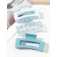 thumbnail image 1 of Frosted Cream Hair Clips with Shark Teeth Design for Head Decoration Transparent Clip-ins Style 3 Pieces, 1 of 5