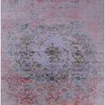 thumbnail image 1 of Ahgly Company Machine Washable Indoor Square Industrial Modern Mauve Taupe Purple Area Rugs, 7' Square, 1 of 7