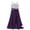 Purple, variant on Aislor Flower Girls Pageant Dress Kids Asymmetrical Chiffon Lace Communion Wedding Party 4-14