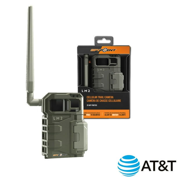 SPYPOINT LM2 Cellular Trail Camera 20MP Photos, Infrared Game Night