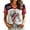 0527liLight Gray, variant on Womens 250th Anniversary USA Shirts Plus Size Stand for the Flag Letter Printed V Neck Tshirts 4th of July America Flag Tops Short Sleeve Independence Day Graphic Tees 0527liWhite XXL