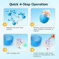 thumbnail image 5 of Interactive Dog Toys Ball，2026 New Smart Motion Pet Ball，Pet Toys，Rechargeable Automatic, Knot Design, Bite-Resistant and Teeth-Cleaning, 5 of 10