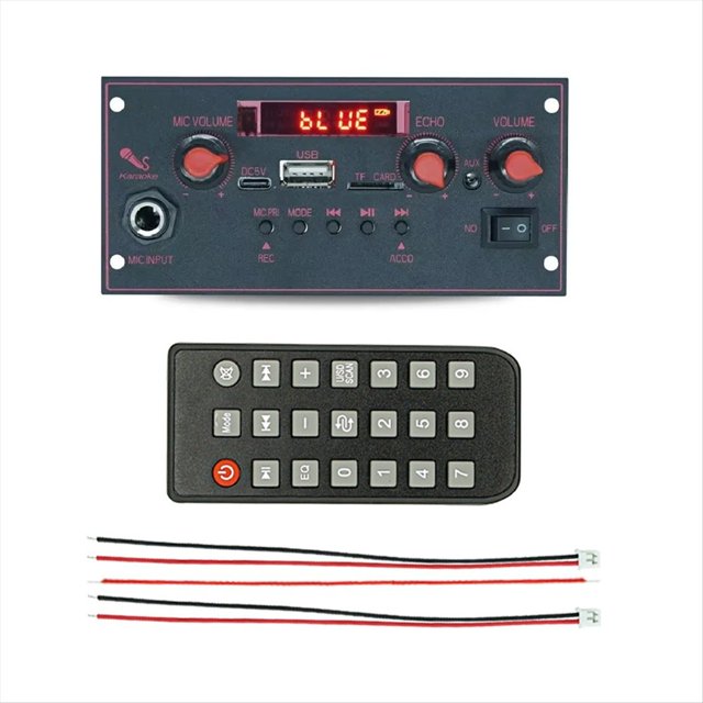Placa Decodificadora de Audio MP3 para Altavoces, Sin Pérdida de Datos, MP3/WMA/WAV/FLAC/Ape, para Coche, USB, AUX, TF, FM, B