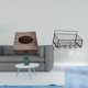 thumbnail image 2 of Estuche de pañuelos de escritorio,Caja de pañuelos faciales de madera estilo retro,cesta de almacenamiento colgante,Cesta organizadora de pared colgante tipo armario,Estantes de pared estilo, 2 of 8