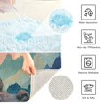 thumbnail image 3 of Yayeee Bath Rug for Bathroom Floor Non Slip Rectangle Fluffy Soft Absorbent Mat, 16"x24", Pine Tree at Dawn, 3 of 7