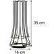 thumbnail image 3 of Organizador Giratorio para Cápsulas de Café, Torre Dispensadora de Metal Negro, Soporte Vertical de 40 Cápsulas, Base Giratoria, 3 of 8