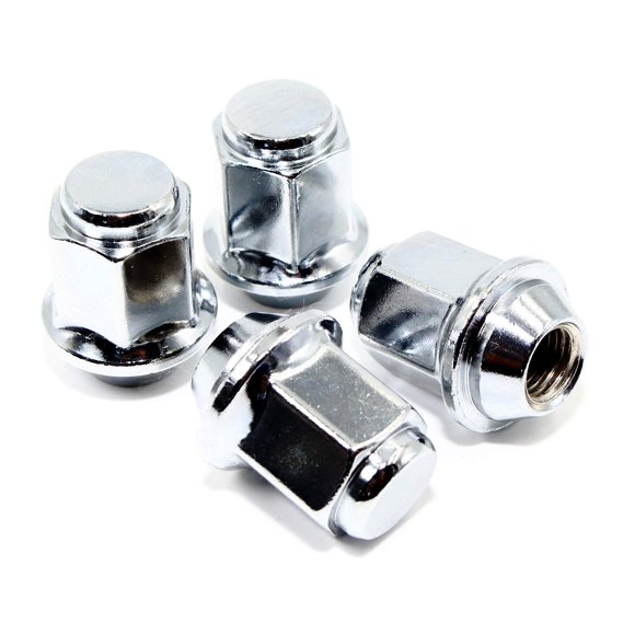 Ensemble de 20 Veritek 12x1.5mm 13/16 21mm Hex 1.37 Pouces 34.8mm Longueur Chrome OEM Style Usine Écrous de Roue pour Hyundai Factory Wheels