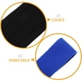 thumbnail image 3 of HEATSHAKING Lifting Wrist Straps Blue Sponge Cotton Fiber Woven 2Pcs 7.1x2.0x0.8In, 3 of 10