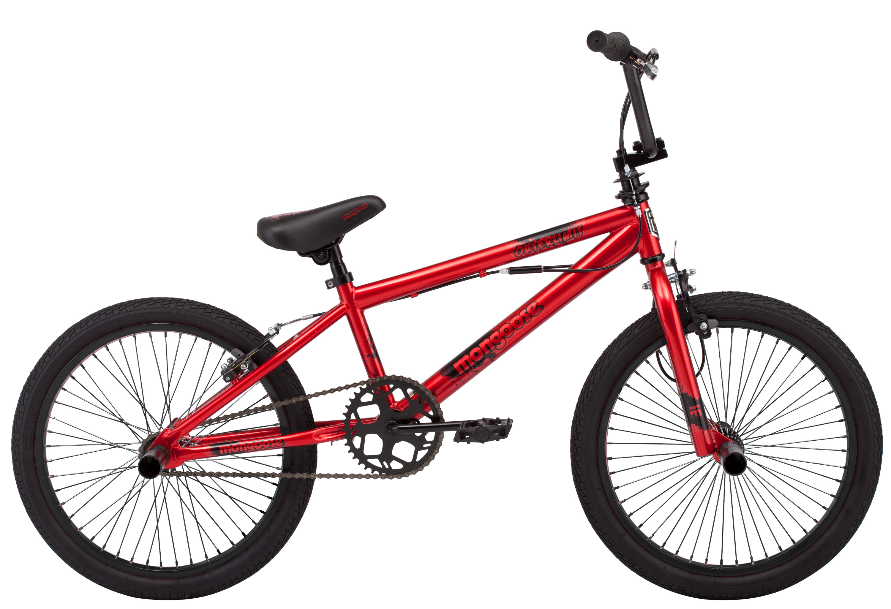 Mongoose 20" Outerlimit BMX Bike, Red - image 3 of 8