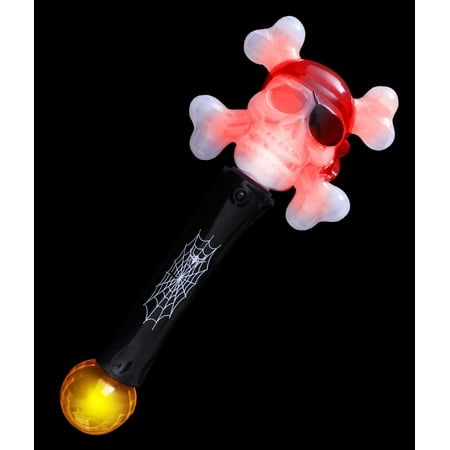 LED Crystal Ball Pirate Wand