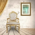 thumbnail image 3 of Goldberger, Jennifer 23x32 Gold Ornate Wood Framed with Double Matting Museum Art Print Titled - Verde Horizon II, 3 of 4