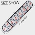 thumbnail image 3 of Dailycode Double Sided Oven Mitt with Loop Heat Resistant Kitchen Long Potholders 7" x 35" Human Runing, 3 of 6