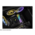 thumbnail image 4 of Corsair Vengeance RGB RT 32GB (4 x 8GB) DDR4 DRAM 3200MHz C16 Memory Kit, Black, 4 of 4